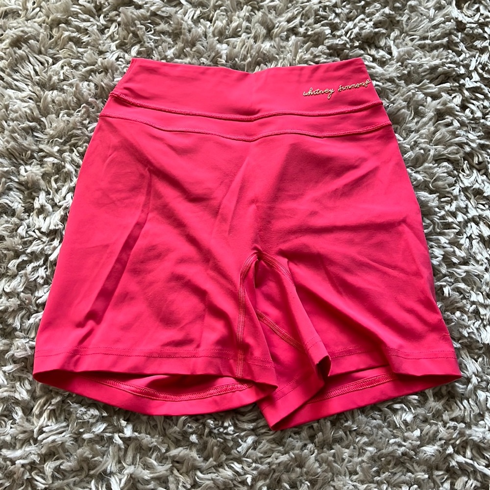 Whitney Simmons X Gymshark shorts